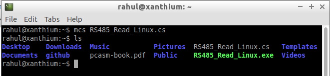 在 Linux 上编译 RS485 通讯程序