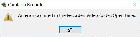 videocodec失败